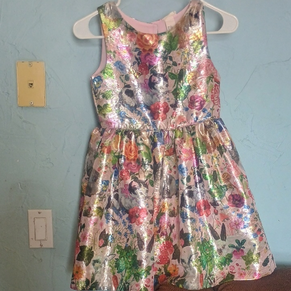 Floral Multicolor Kids Dress